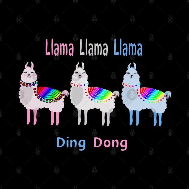 Llama Llama Llama Ding Dong by Lynndarakos