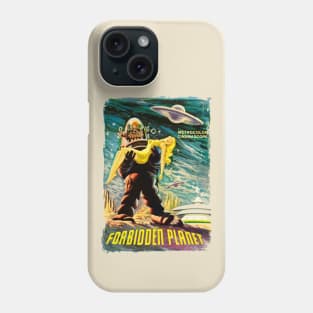 Forbidden Planet Poster Phone Case