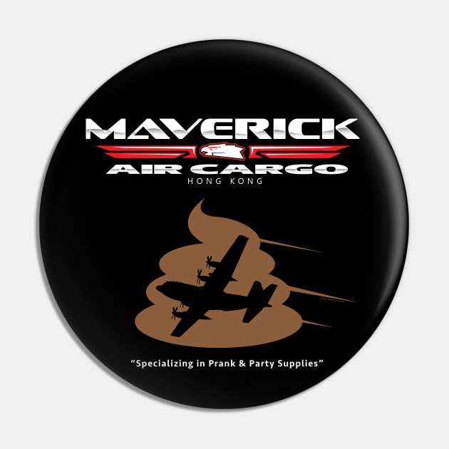 Maverick Air Cargo Pin by Illustratorator