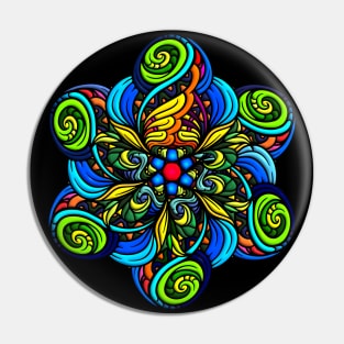 Magic Mandala Pin