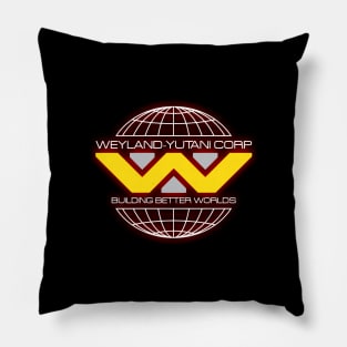 Alien Weyland Yutani Corp Logo Pillow