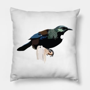 New Zealand Tui Pillow