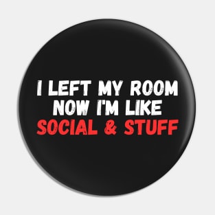 i left my room now i'm like social and stuff Pin