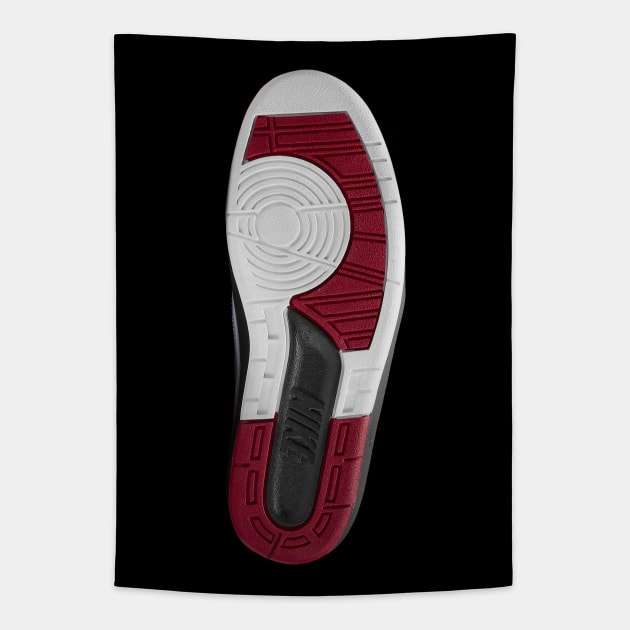 AJ 2 SOLES Edition Tapestry by Buff Geeks Art