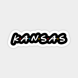 Kansas Friends Magnet