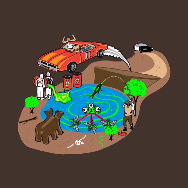 Dukes Of Bio-Hazard by SweetToothTees