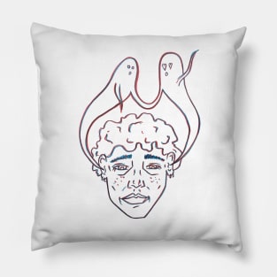 Unsure Ghosts Pillow