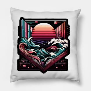 Vapor Waves Pillow