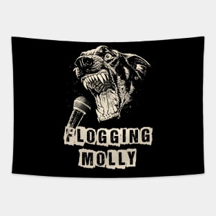 flogging ll beast scream Tapestry