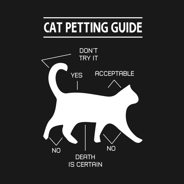 Cat Petting Guide - A purr-fect gift for your feline loving friend ! by UmagineArts