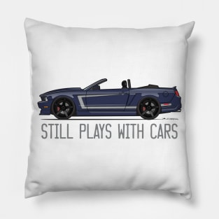 Still Pays With Cars-Kona Blue Pillow