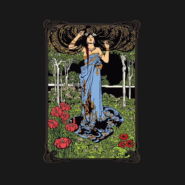 Art Nouveau Lady (natural) by Soth Studio