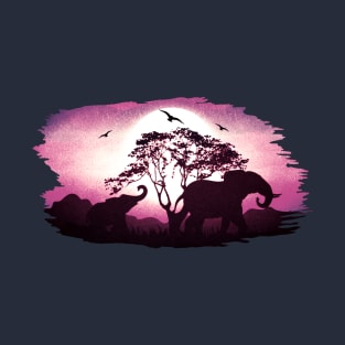 African Elephants T-Shirt