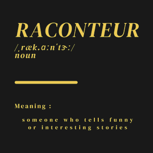 Word Raconteur T-Shirt