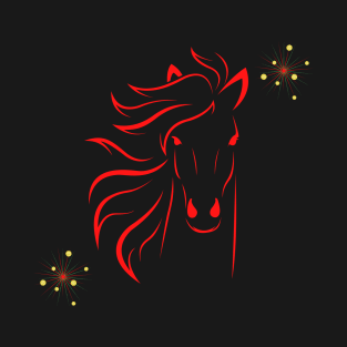 horse design T-Shirt