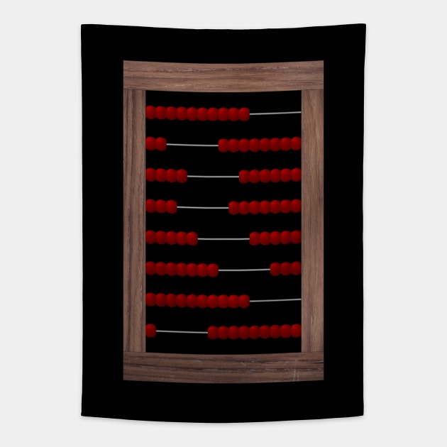 Abacus 8675309 Tapestry by GloopTrekker