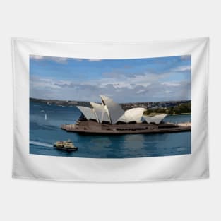 Sydney Opera House Painting Tapestry