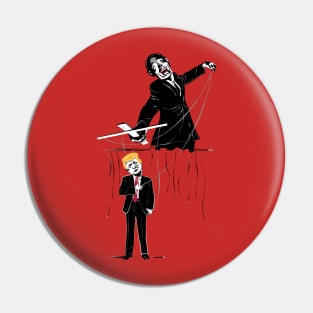 Putin The Great Trump Puppet Master Pin