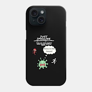 Take COVID-19 Serious Phone Case