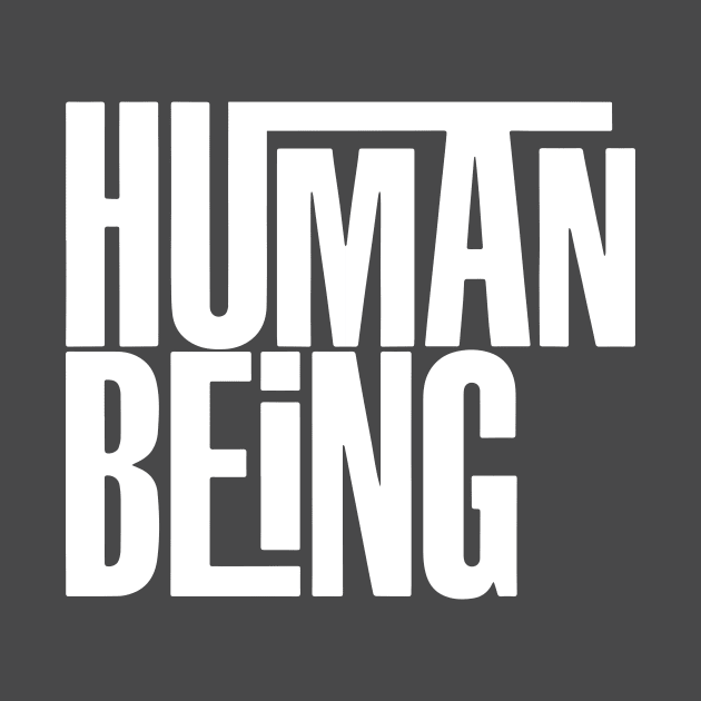 Human Being (white) by Eugene and Jonnie Tee's