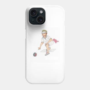 Lawn Bowls Lady Phone Case