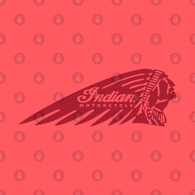 Indian Motorcycle Logo by funkymonkeytees