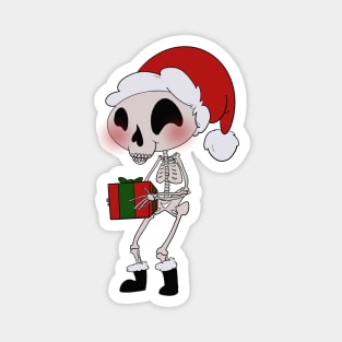 Christmas Skeleton Magnet