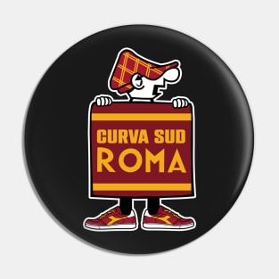 Curva south roma Pin