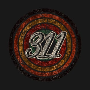 311 vintage design on top T-Shirt