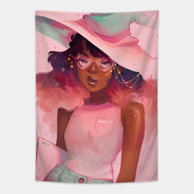 Magic AF Tapestry by GDBee