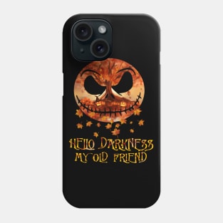 Hello Darkness My Old Friend v2 Phone Case