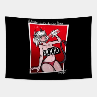 Helltaker: Drunk Malina (CENSORED) Tapestry