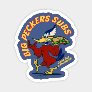 Big Pecker's Subs Magnet