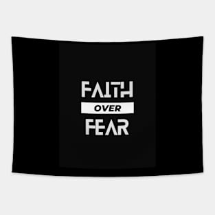 Faith over Fear Tapestry