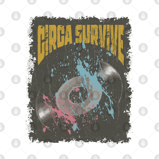 Circa Survive Vintage Vynil by K.P.L.D.S.G.N