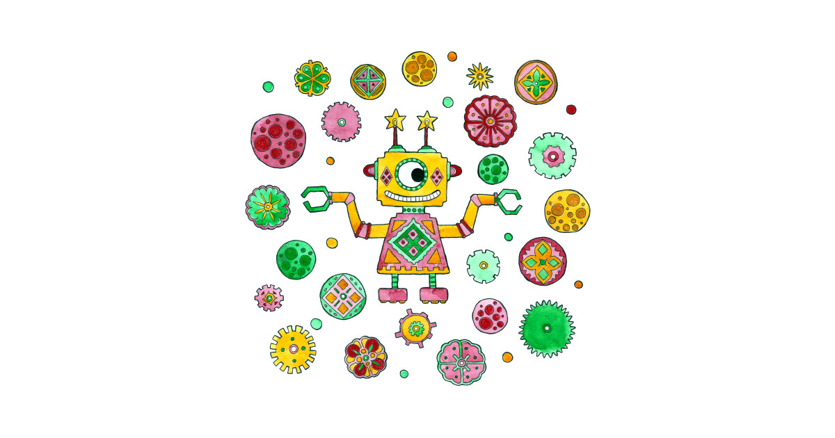 Robot Rita - Robot - T-Shirt | TeePublic