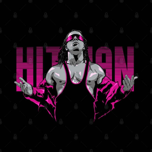 Vintage Bret Hitman Hart by portraiteam