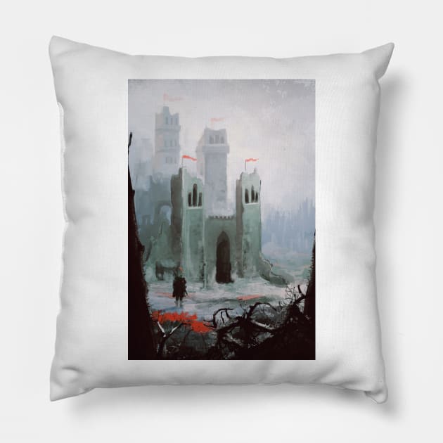 Castle in the Snow Pillow by AidanJWar