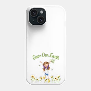 Save Our Earth Design Phone Case