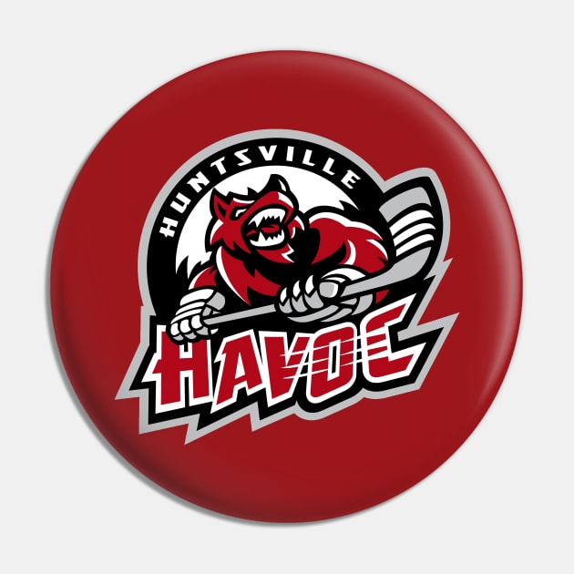 Huntsville Havoc Pin by Briancart