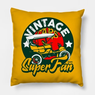 Vintage cars, classic cars, retro cars Pillow