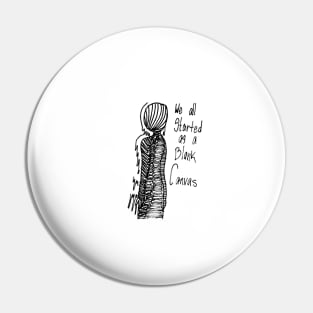 Blank canvas Pin