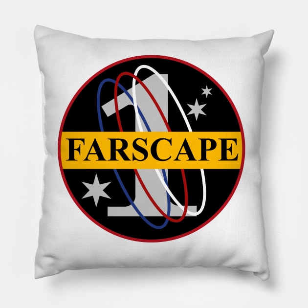 John Crichton Farscape 1 Pillow by Meta Cortex