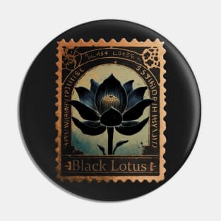 MTG - Black Lotus Stamp - Postage Stamp Series Pin