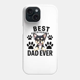 Best Affenhuahua Ever Funny Quote Vintage Dad Phone Case