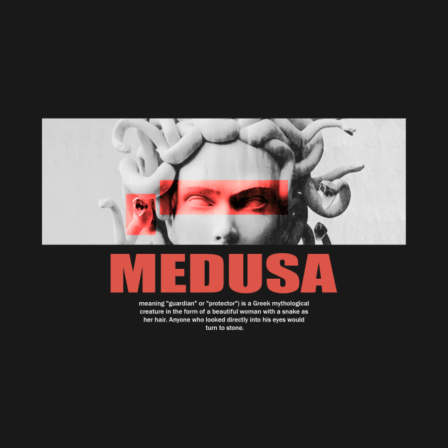 Streetwear-1 MEDUSA T-shirt by Syntish.Project