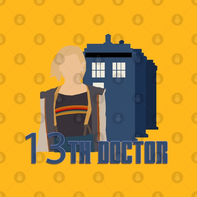 13th Doctor T-shirt by Sutilmente