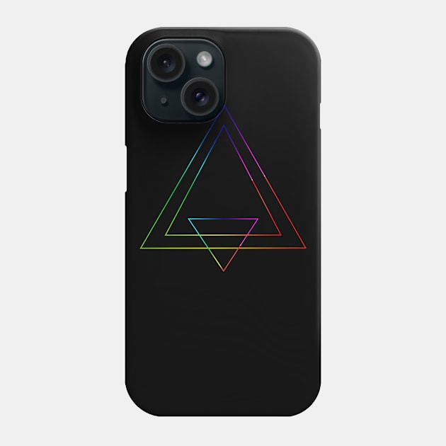 Trio Rainbow Phone Case by wildvinex