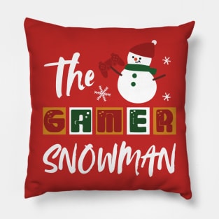 The Snowman Gamer Pillow