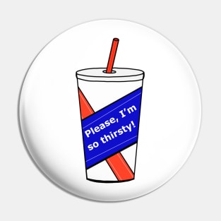 Soda Cup Pin